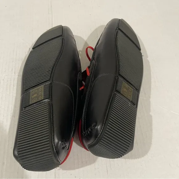 NWOB Men’s Black Loafers Slip On Shoes Set Of 2 Size 9 US NEW!