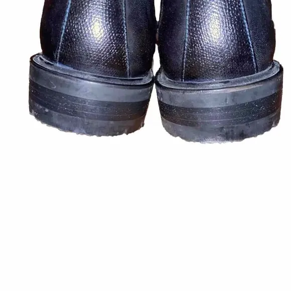 NWOB Ted Baker Black Leather Chelsea Boots Sz Mens 9