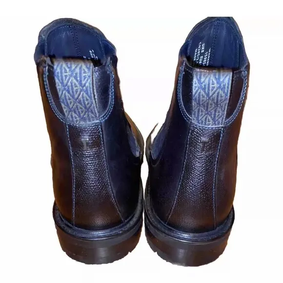 NWOB Ted Baker Black Leather Chelsea Boots Sz Mens 9