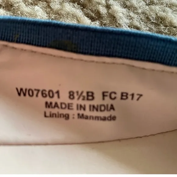 NWOT Cole Haan Blue On Blue Slip On Ballet Flats Size 8.5