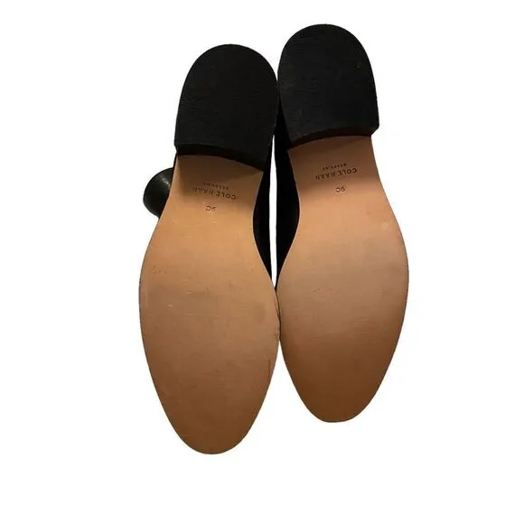 NWOT - Cole Haan Grand OS Leather Pull On Moto Boots