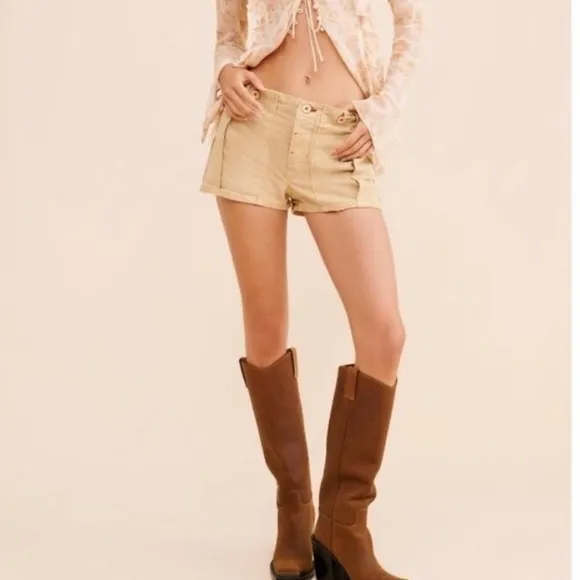 NWOT Free People All Yours Micro Shorts