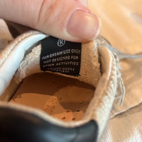 NWOT Golden Goose Toddler Sneakers size 20