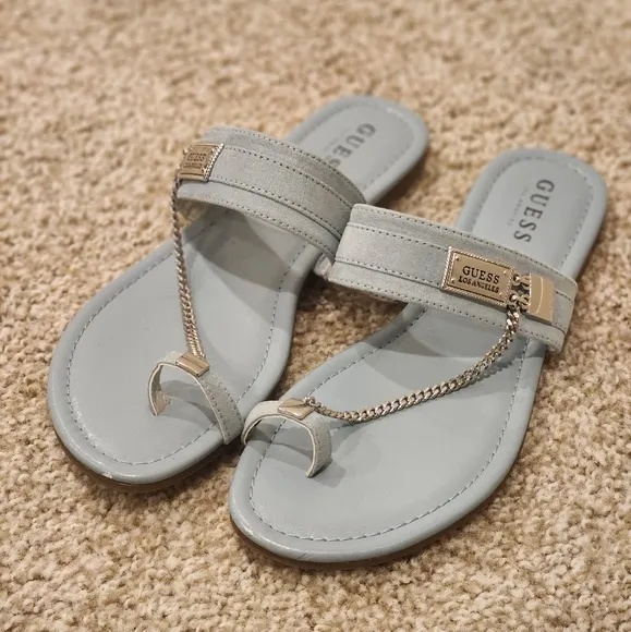 NWOT Guess Blue sandals