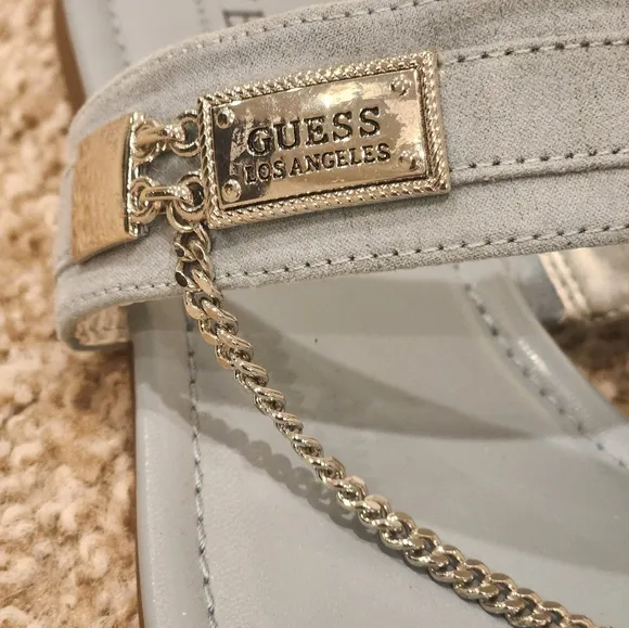 NWOT Guess Blue sandals