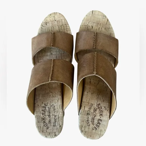 NWOT Kork-Ease Darra Platform Tan Sandals – Sz 10M