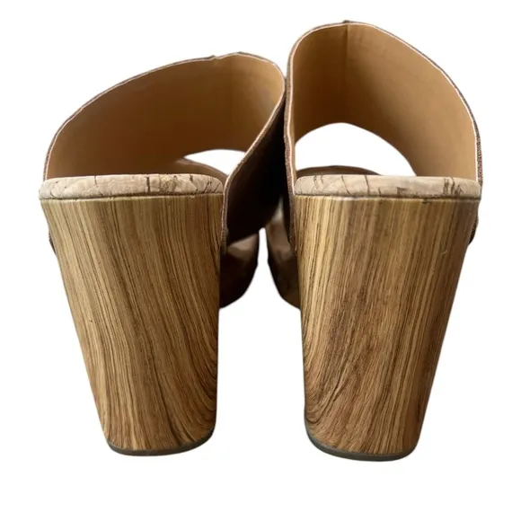 NWOT Kork-Ease Darra Platform Tan Sandals – Sz 10M