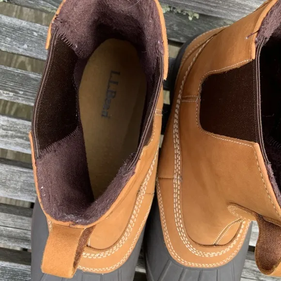 NWOT Men's L.L. Bean Pull-on Boots 10.5