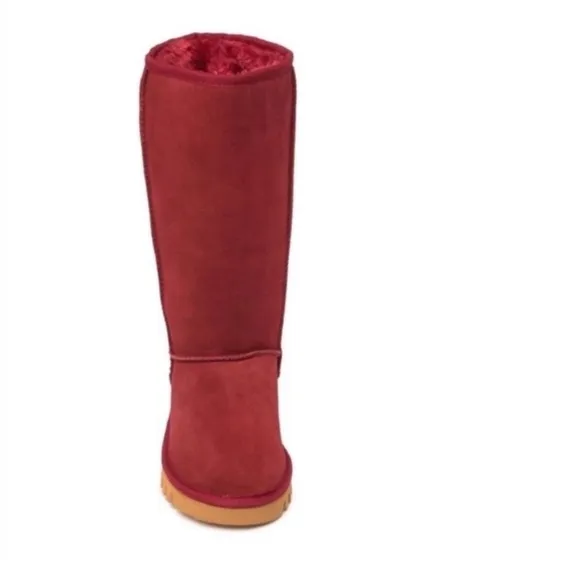 NWOT Nest Footwear Denali Suede Pull On Tall Boots
