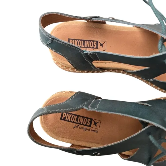 NWOT | PIKOLINOS Marazul Sandals, Emerald Green, EU 38