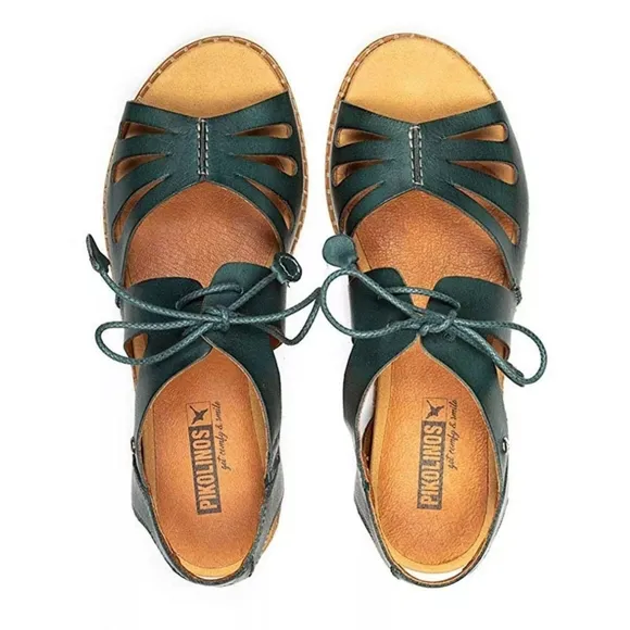 NWOT | PIKOLINOS Marazul Sandals, Emerald Green, EU 38