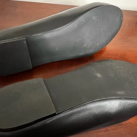 NWOT STRANGE CULT x MISFITS band Lydia slip on Flats black &amp; white goth punk  10