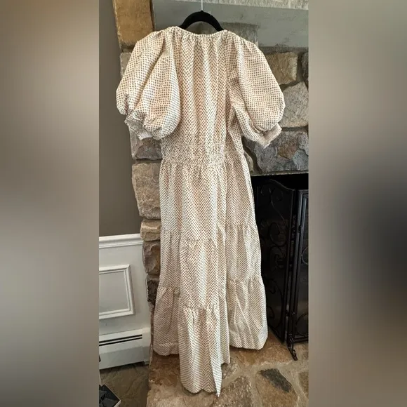 NWT Anthropologie Somerset Maxi - Puff Sleeve Edition