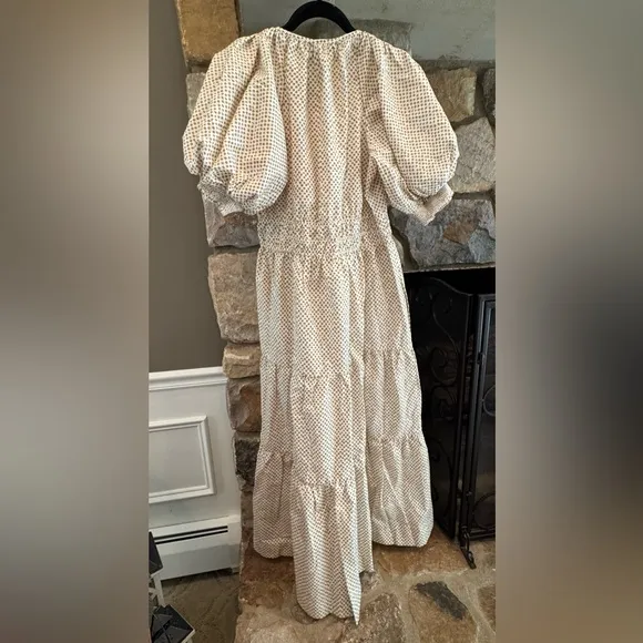 NWT Anthropologie Somerset Maxi - Puff Sleeve Edition