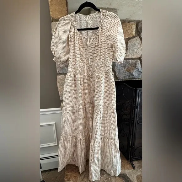 NWT Anthropologie Somerset Maxi - Puff Sleeve Edition