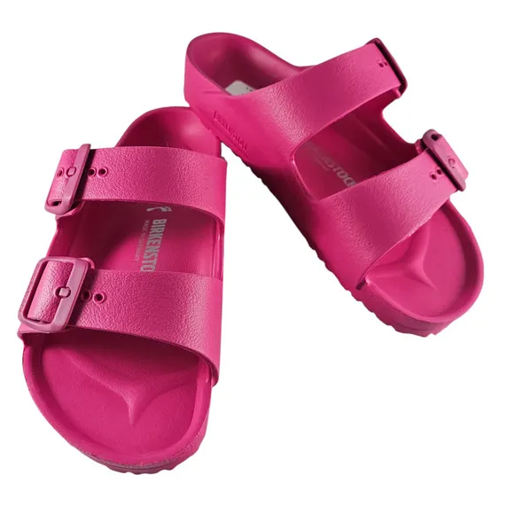 NWT Birkenstock Sandals Kids Size 2 EU 33 Pink Arizona EVA  Medium Narrow