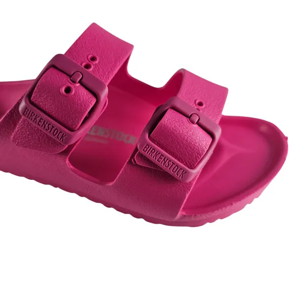 NWT Birkenstock Sandals Kids Size 2 EU 33 Pink Arizona EVA  Medium Narrow