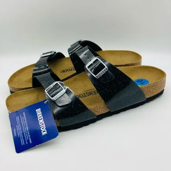 NWT Birkenstock Arizona Patent Leather Sandals 41/265/10 Germany
