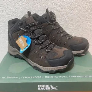 🥾NWT🥾 Eddie Bauer Men's Maple Ridge Outdoor Weatherproof Hiking Boots  Size 8.5