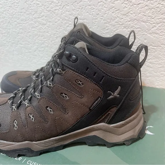 🥾NWT🥾 Eddie Bauer Men's Maple Ridge Outdoor Weatherproof Hiking Boots  Size 8.5