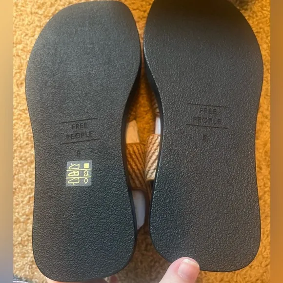 NWT Free People Mandi Weave Sandals Size 8