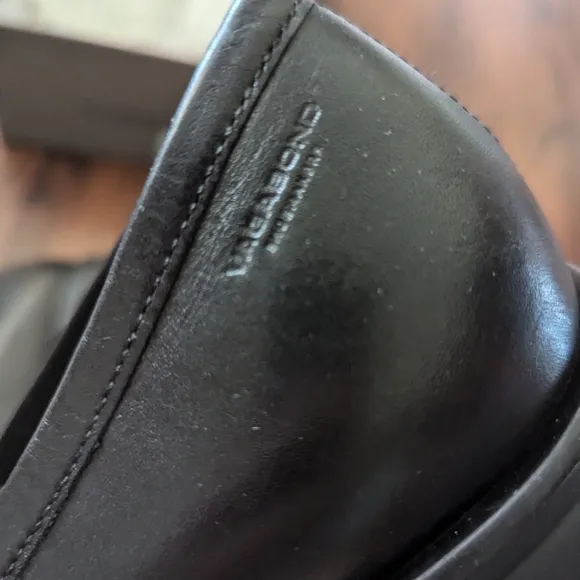 NWT Free People Vagabond Brittie Embellished Loafers in Black Leather