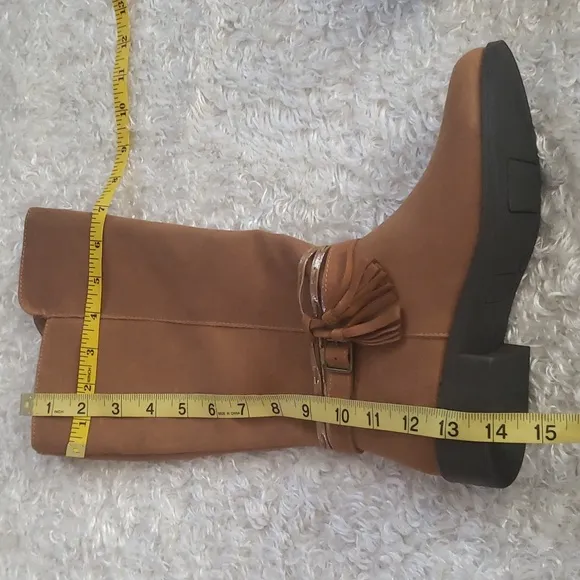 NWT Girl's Tall Boots memory foam