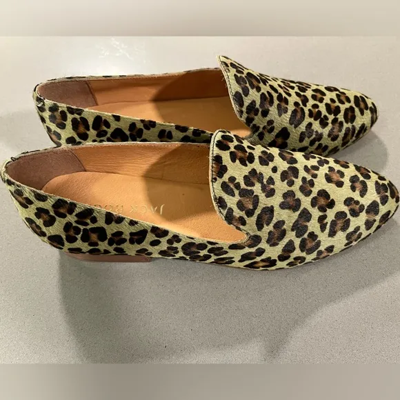 NWT-Jack Rogers Audrey Haircalf Loafers-size 10