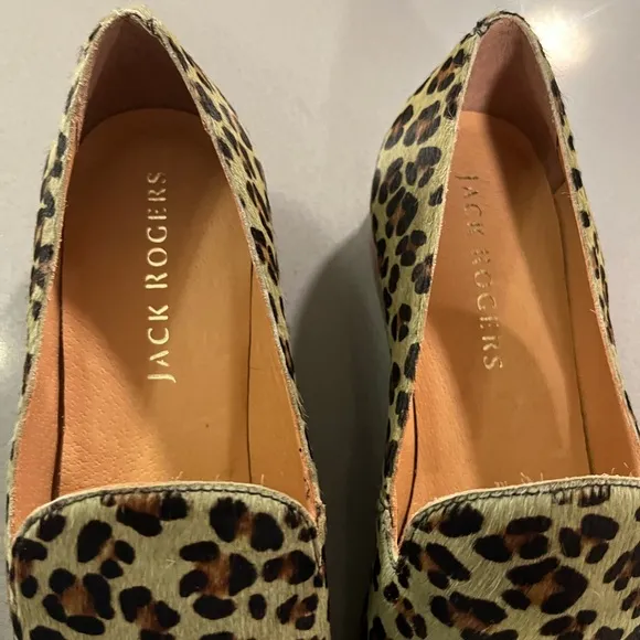 NWT-Jack Rogers Audrey Haircalf Loafers-size 10