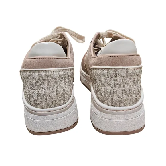 NWT Michael Kors - Pink and Gold Sneakers - Size 9.5