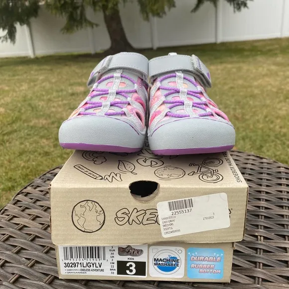 NWT/ NIB Skechers Kids Summer Steps 2.0 Endless Adventure Fisherman Sandals (3)