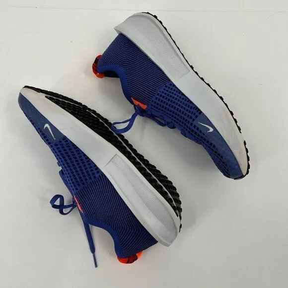 NWT Nike FD2291-404 Blue Mesh Cushioned Lace Up Sneakers