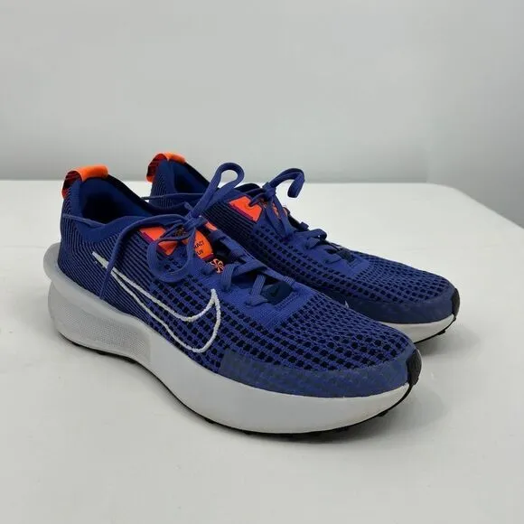 NWT Nike FD2291-404 Blue Mesh Cushioned Lace Up Sneakers