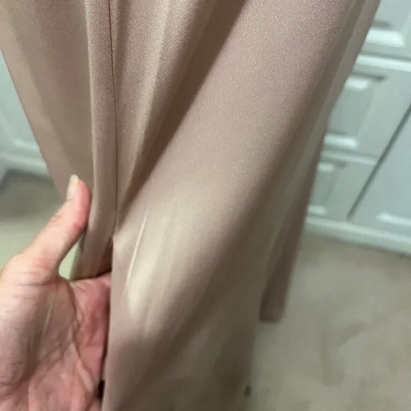 NWT Nordstrom Signature | Stretch Silk Tank Dress Pink Adobe Size 8