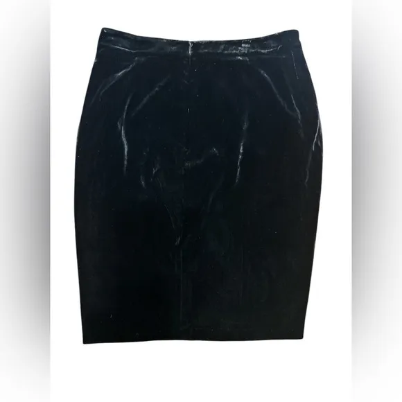 NWT Veronica Beard Faux Wrap Velvet Vega Skirt 4