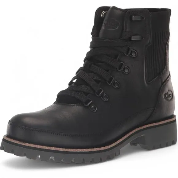 NWT/NIB (Sz.9) Chaco Fields Lace-Up Waterproof Leather Ankle Boots