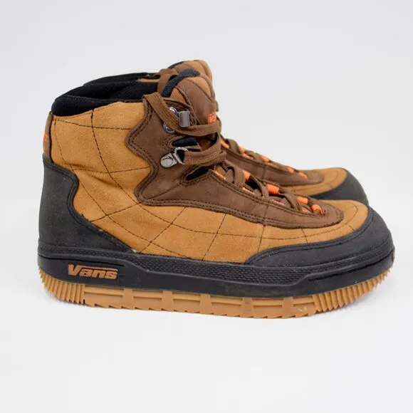 Old School Vans Parker Low Top Freestyle Snowboard Boots Men’s Size 9 Brown