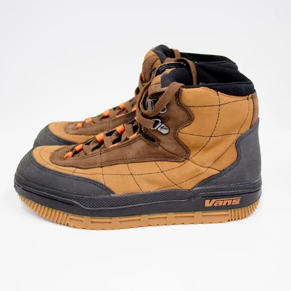 Old School Vans Parker Low Top Freestyle Snowboard Boots Men’s Size 9 Brown