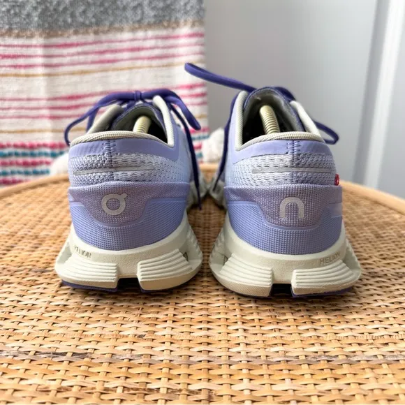 On Running Cloud X Lavender Ice Road Running Walking Sneakers Women’s Size 9.5
