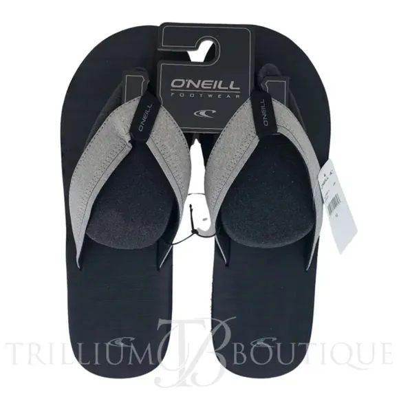 O'Neill Men's Ignacio Flip-Flops Sandals Shoes 12 Summer Vacation NWT