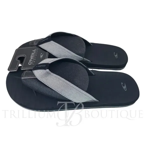 O'Neill Men's Ignacio Flip-Flops Sandals Shoes 12 Summer Vacation NWT
