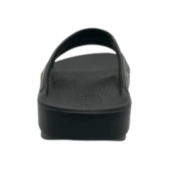 OOFOS Sandals Men 8 Women 10 Ooahh Blackout Slide