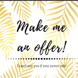 Open to offers !!!