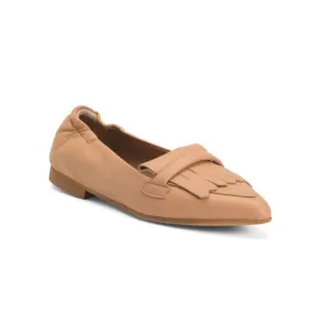 OROSCURO Brown Made In Italy Leather Loafers