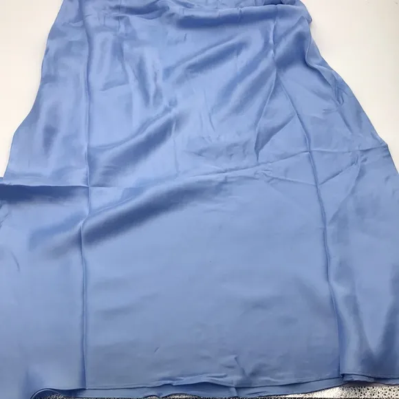 Outerknown Regan Midi Slip Skirt in Windsurfer