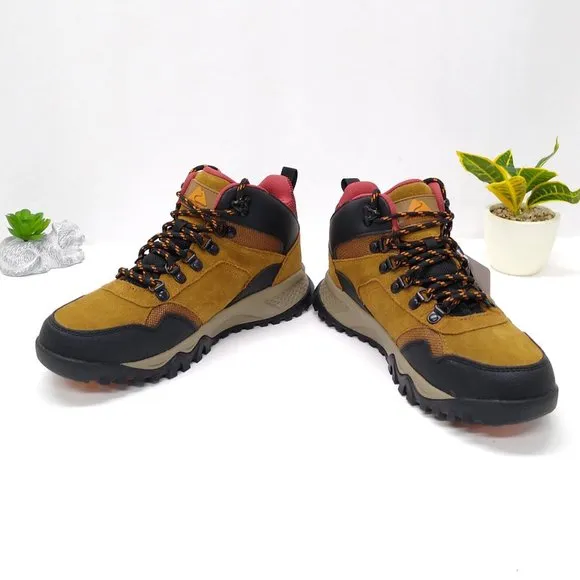 Ozark Trail Men's Size 6 Redlined Mid Hiker Cow Suede Waterproof Boots NWT / NIB
