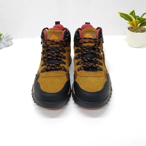 Ozark Trail Men's Size 6 Redlined Mid Hiker Cow Suede Waterproof Boots NWT / NIB