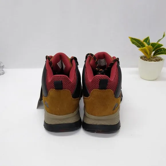Ozark Trail Men's Size 6 Redlined Mid Hiker Cow Suede Waterproof Boots NWT / NIB