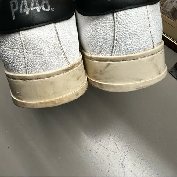 P448, John Sneakers 40 / 9.5 women’s white sneakers