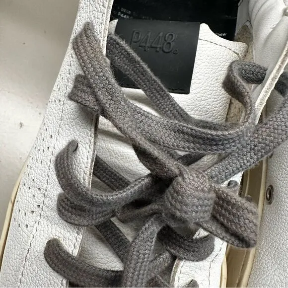 P448, John Sneakers 40 / 9.5 women’s white sneakers